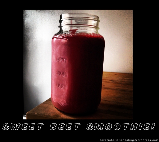 sweet beet smoothie  - eczemaholistichealing.wordpress.com